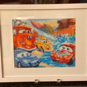 Handbeaded Art in Frame